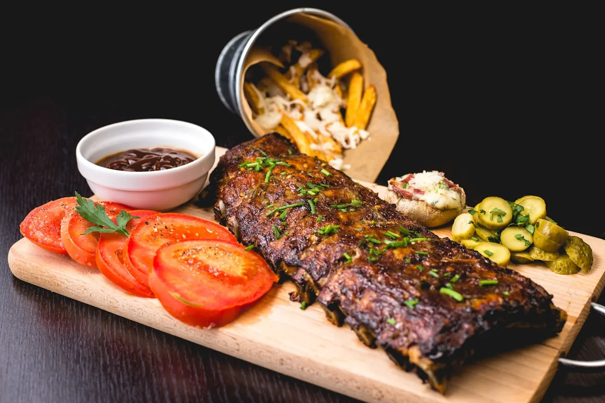 Parrilla moderna y vibrante